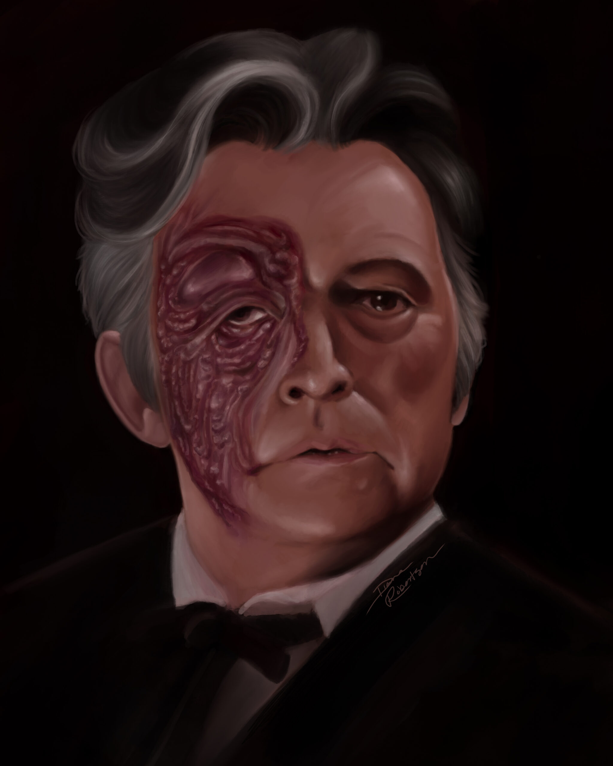 Claude Rains as the Phantom of the Opera Study (2023)